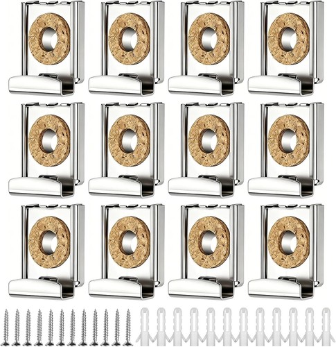 Spiegelhalter wand 12er set - spiegelhalter,