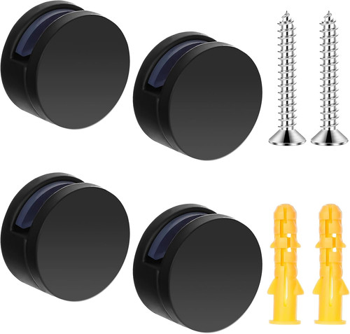 Spiegelhalterung wand 4er set - wand,