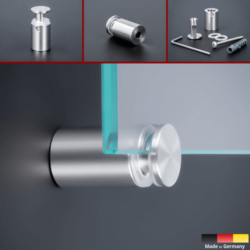 Spiegelhalter edelstahl - 4, x